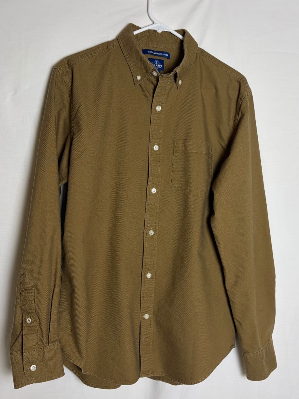 Old Navy Brown Button-Up Oxford Men's Size M